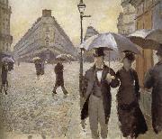 Gustave Caillebotte, Rainy day in Paris